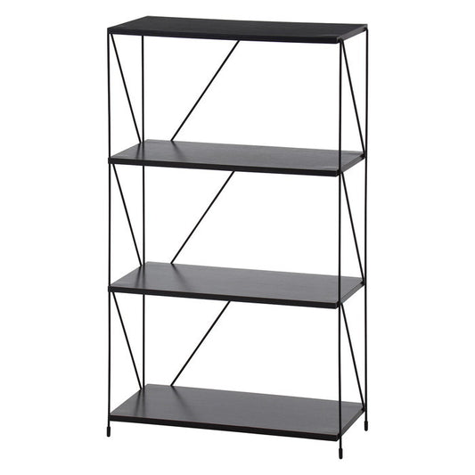 EZBO ワイヤーラック4段 60幅 BK ブラック 幅620×奥行310×高さ1039 fj-37879の画像