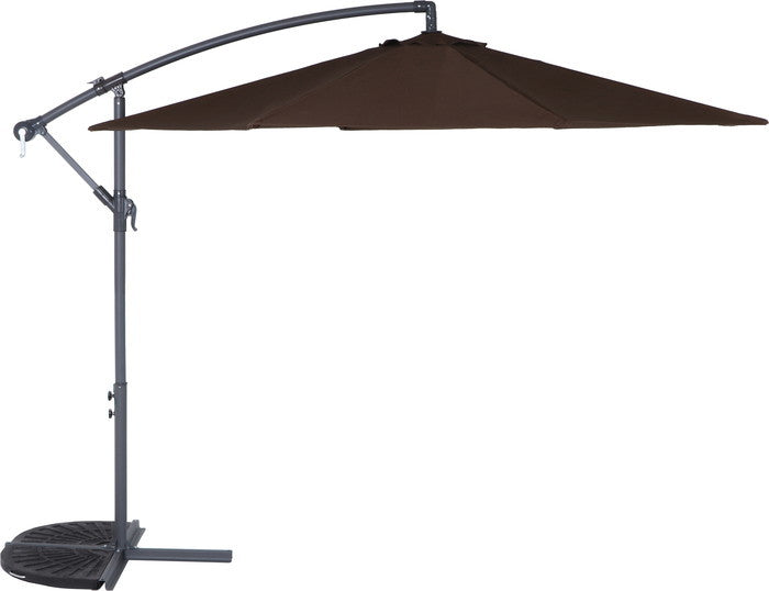 ハンギングパラソル2 ブラウン 36998 FB-002 BROWN ブラウン 幅3000×奥行3480×高さ2400mm fj-37919の画像