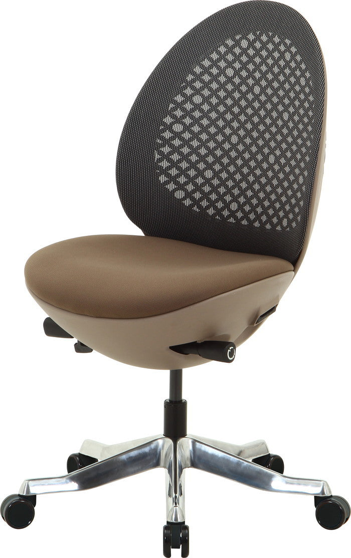 OVOチェア BK TYJAVP ブラック 幅660×奥行665×高さ980?1075mm fj-37920の画像