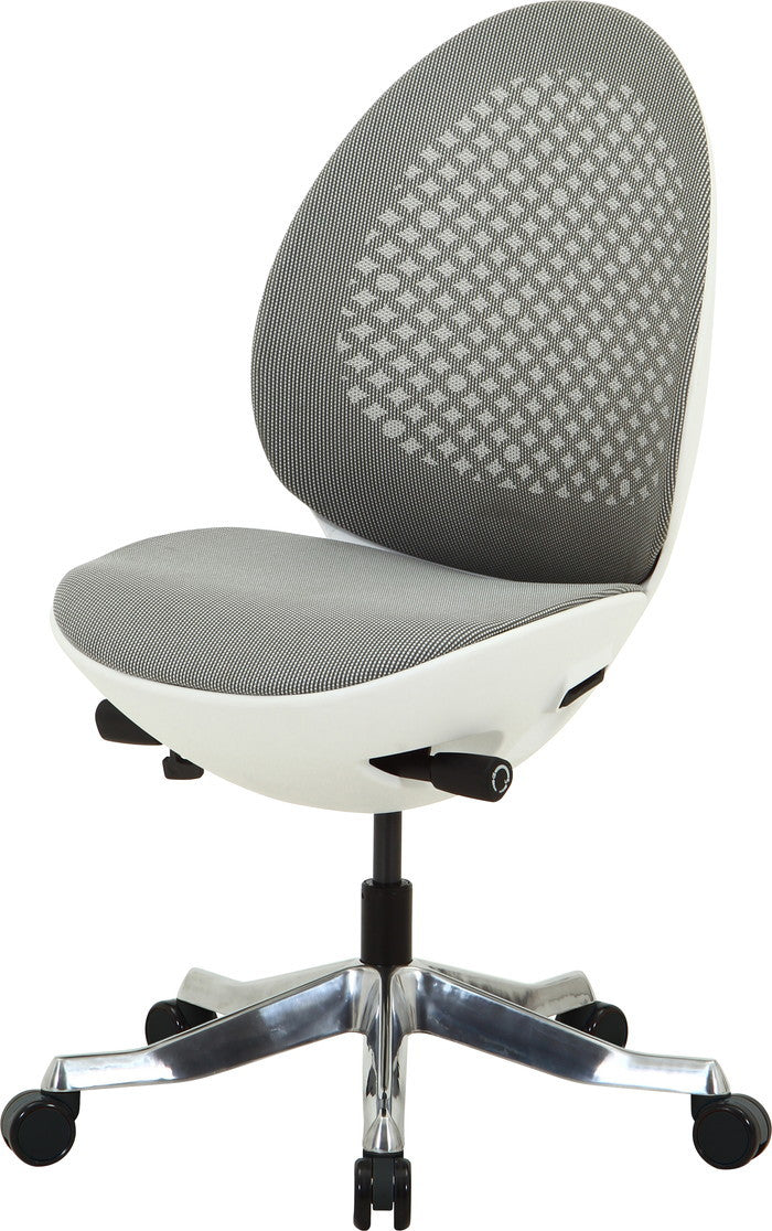 OVOチェア WH PYJAVP ホワイト 幅660×奥行655×高さ980?1075mm fj-37921の画像