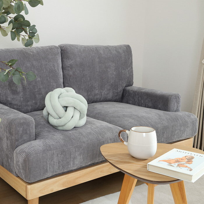 ボールクッション チャンキー φ24cm GR 完成品 W240×D240×H240mm 0.53kg fj-37931の画像