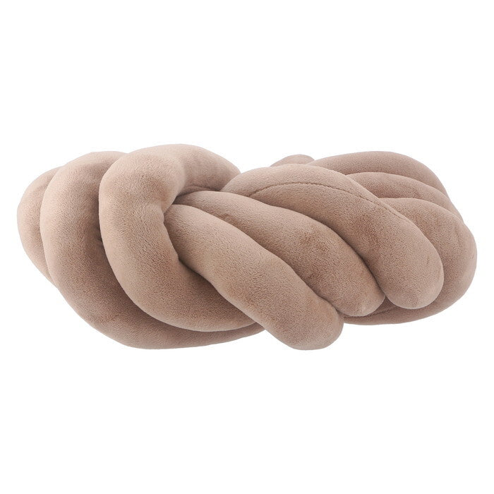 ラウンドクッション チャンキー 34×34cm BR 完成品 W340×D340×H100mm 0.65kg fj-37935の画像