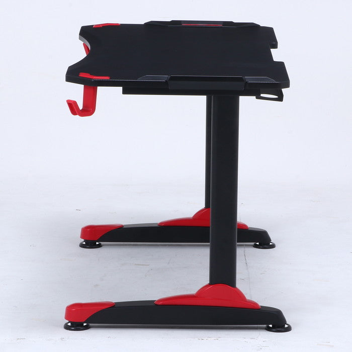 ゲーミングデスク ゼノ イージー01 レッド AA-1802 fj-38132の画像