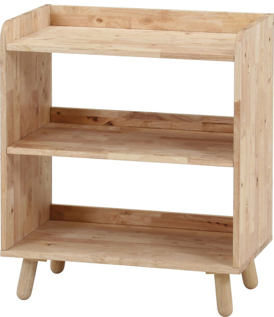 NS 壁面収納ユニット ボトムラック 4860-1 ナチュラル 幅700×奥行400×高さ800mm fj-38391の画像