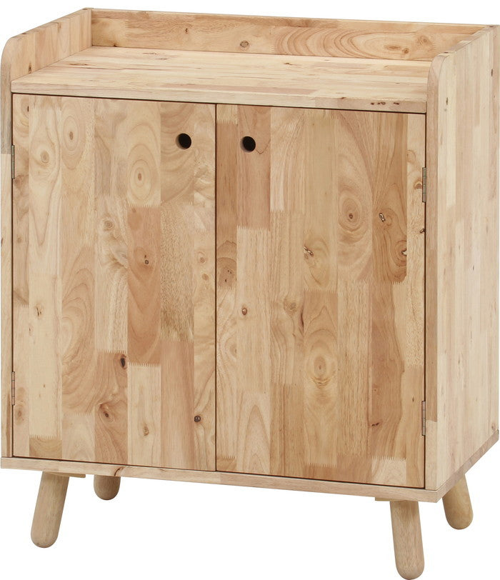 NS 壁面収納ユニット ボトムキャビネット 4860-2 ナチュラル 幅700×奥行400×高さ800mm fj-38392の画像