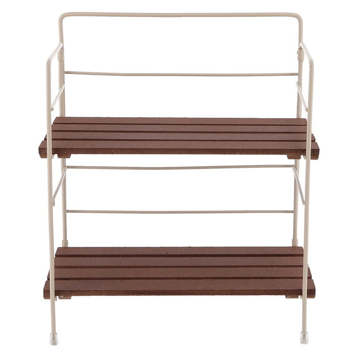 折りたたみ ラック フォールディング ラック リーブル IV 15400 アイボリー 幅250×奥行140×高さ290 fj-38496の画像