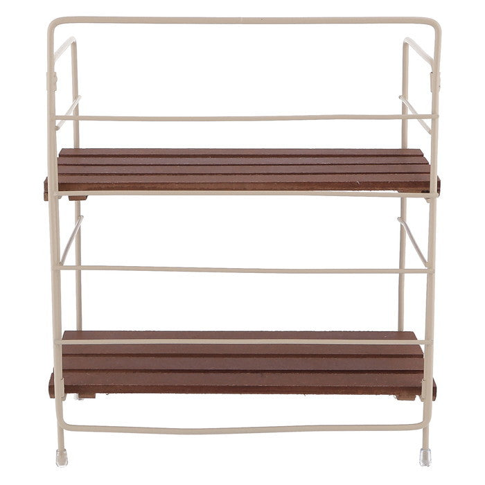 折りたたみ ラック フォールディング ラック リーブル IV 15400 アイボリー 幅250×奥行140×高さ290 fj-38496の画像