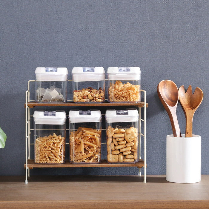 折りたたみ ラック フォールディング ラック リーブル ワイド IV 15402 アイボリー 幅350×奥行140×高さ290 fj-38498の画像