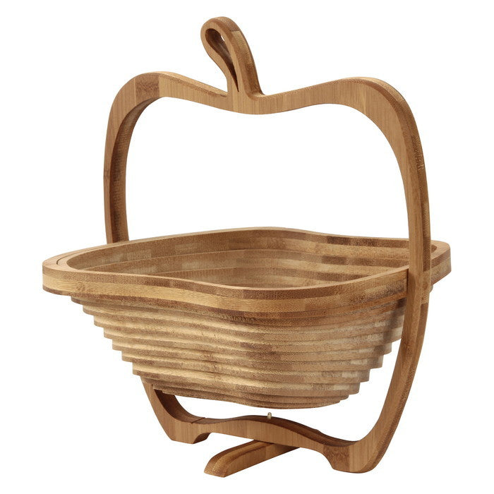 りんごバスケットM 28681 ナチュラル 幅270×奥行230×高さ300 fj-38534の画像