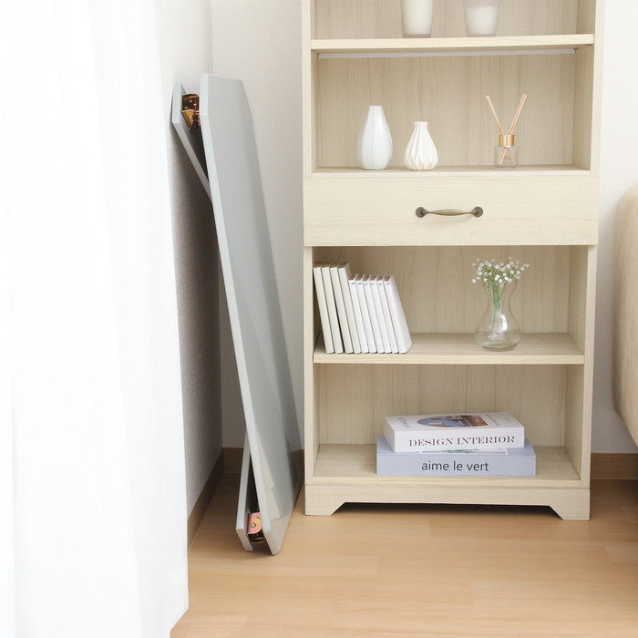 UVローテーブル ルーチェ 90ライトグレー 428C 6310MDF-LUCE90 ライトグレｰ 幅900×奥行600×高さ320mm fj-38707の画像