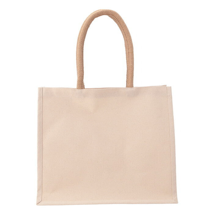 コットンバッグ M NA 完成品 W360×D190×H315mm 0.2kg fj-38720の画像
