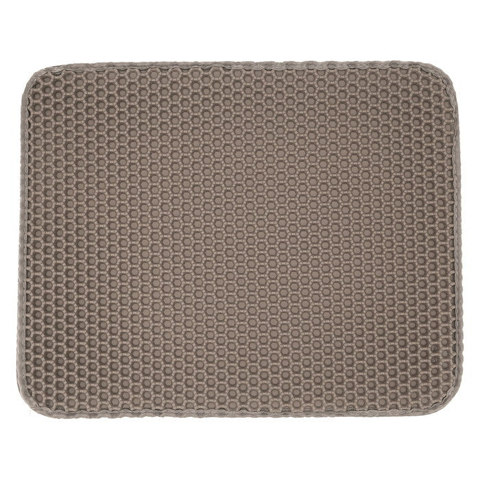 猫砂マット 50x40 グレー 完成品 W400×D500×H10mm fj-38749の画像
