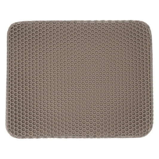 猫砂マット 50x40 グレー 完成品 W400×D500×H10mm fj-38749の画像