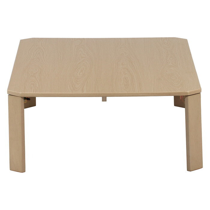 ローテーブル UVモダンローテーブル エルフ ホワイトオーク 120x75 完成品 W1200×D750×H317mm 14kg fj-38827の画像