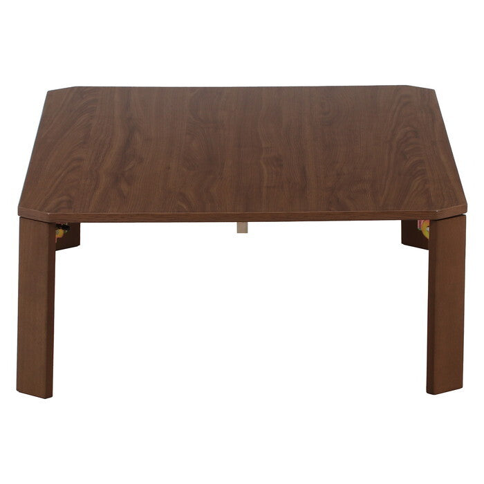 ローテーブル UVモダンローテーブル Latte ウォルナット 120x75 完成品 W1200×D750×H317mm 14kg fj-38830の画像