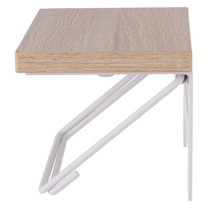 トイレットペーパー ホルダー 1ロール NA×WH ナチュラル×ホワイト 幅140×奥行100×高さ90 fj-38993の画像