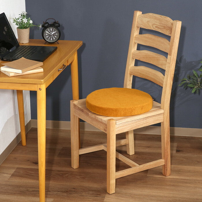 シートクッション Foamy 低反発 円形 サークル CA 29504 キャメル 完成品 W 0mm 0.285kg fj-39074の画像