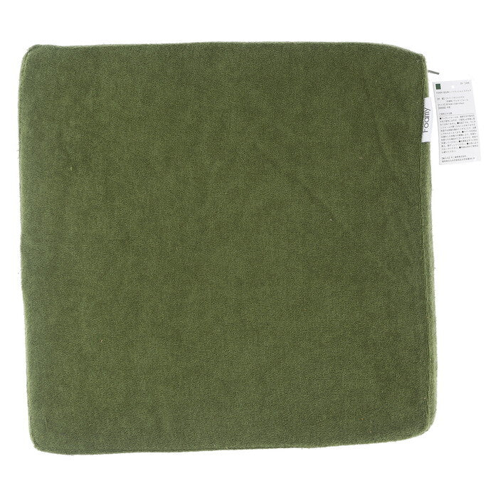 シートクッション Foamy 低反発 四角 スクエア KHA 29506 カーキ 完成品 W 0mm 0.345kg fj-39076の画像