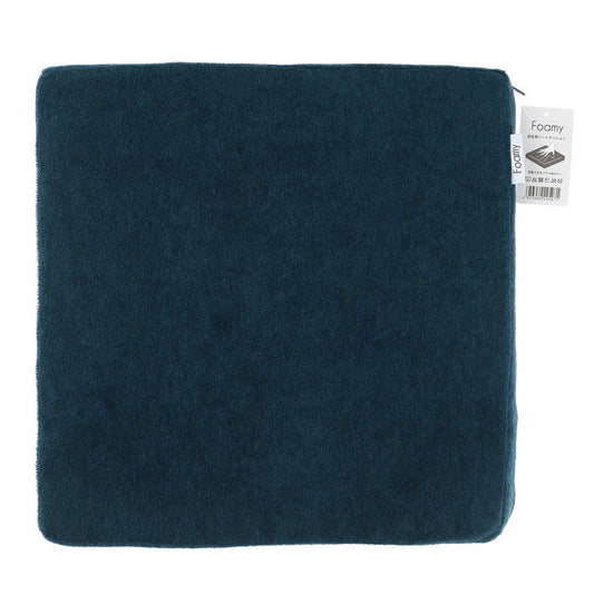 シートクッション Foamy 低反発 四角 スクエア NV 29507 ネイビー 完成品 W 0mm 0.345kg fj-39077の画像