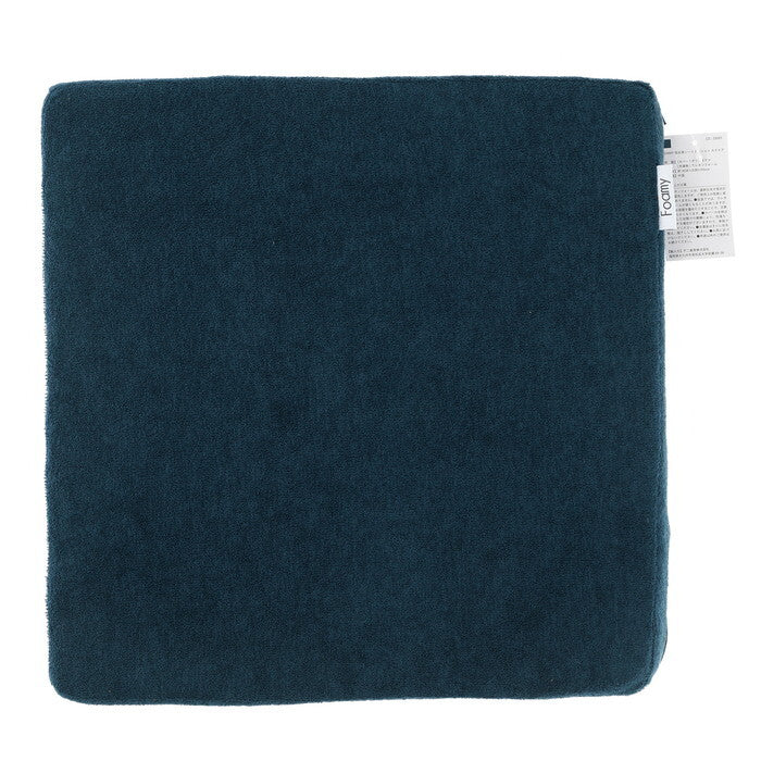 シートクッション Foamy 低反発 四角 スクエア NV 29507 ネイビー 完成品 W 0mm 0.345kg fj-39077の画像