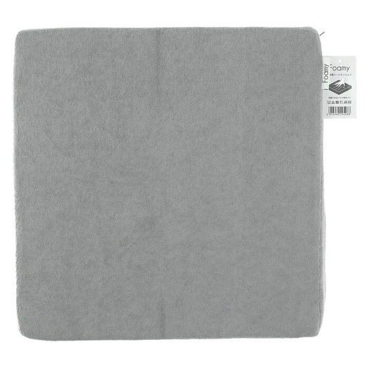 シートクッション Foamy 低反発 四角 スクエア GY 29508 グレー 完成品 W 0mm 0.345kg fj-39078の画像