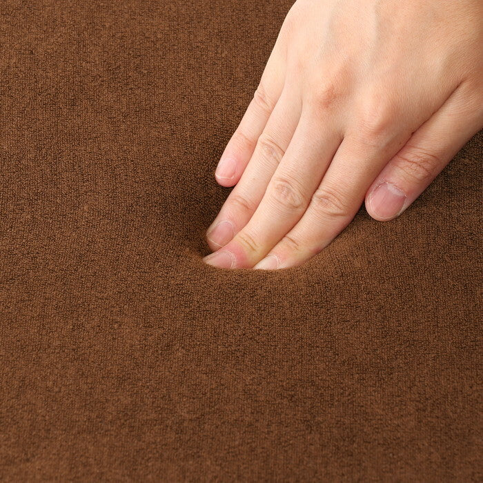 シートクッション Foamy 低反発 四角 スクエア BR 29509 ブラウン 完成品 W 0mm 0.345kg fj-39079の画像