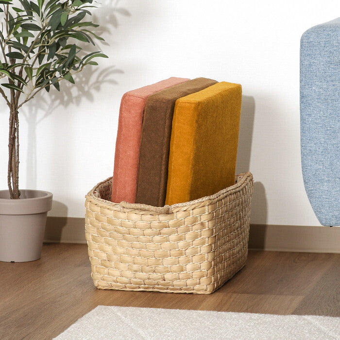 シートクッション Foamy 低反発 四角 スクエア BR 29509 ブラウン 完成品 W 0mm 0.345kg fj-39079の画像