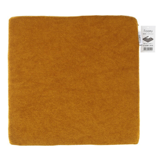シートクッション Foamy 低反発 四角 スクエア CA 29510 キャメル 完成品 W 0mm 0.345kg fj-39080の画像