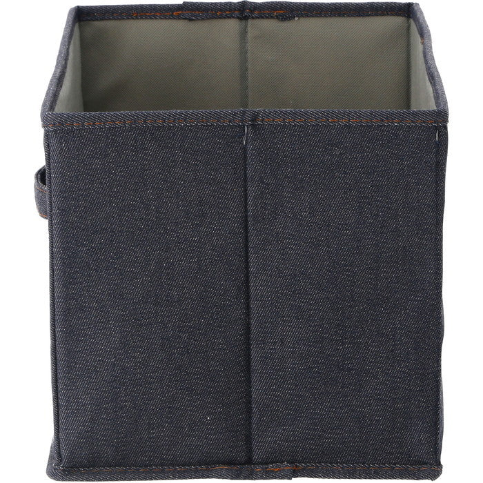 LB デニム調 インナーボックス ブルー 幅380×奥行260×高さ260 fj-39811の画像