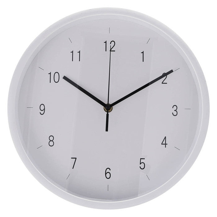 掛時計 掛け時計 エンケル φ30 WH ホワイト 幅300×奥行43×高さ300 fj-39871の画像