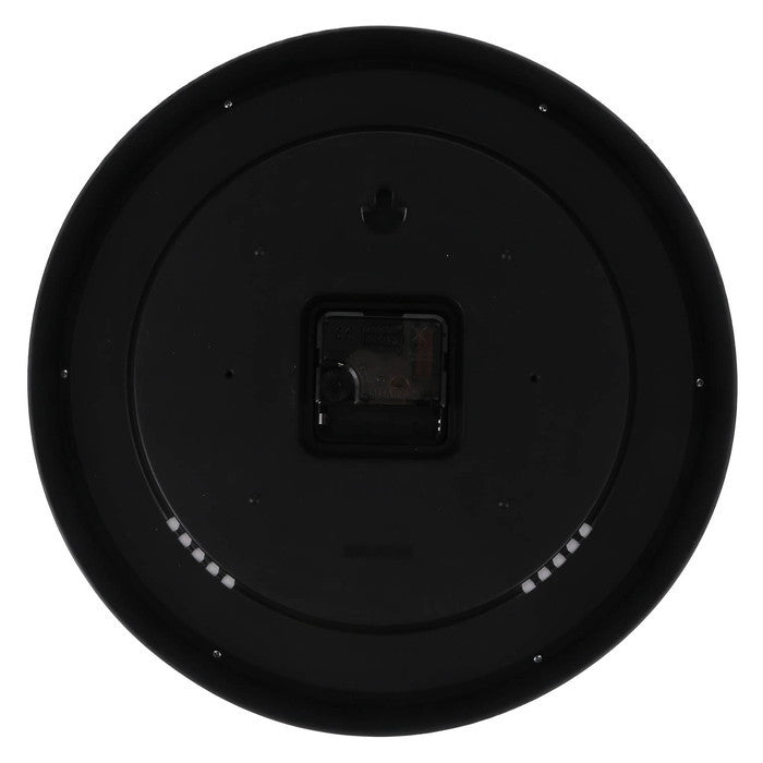 掛時計 掛け時計 エンケル φ30 BK ブラック 幅300×奥行43×高さ300 fj-39872の画像