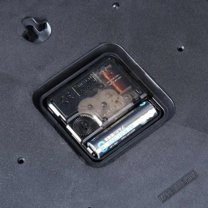 掛時計 掛け時計 エンケル φ30 BK ブラック 幅300×奥行43×高さ300 fj-39872の画像