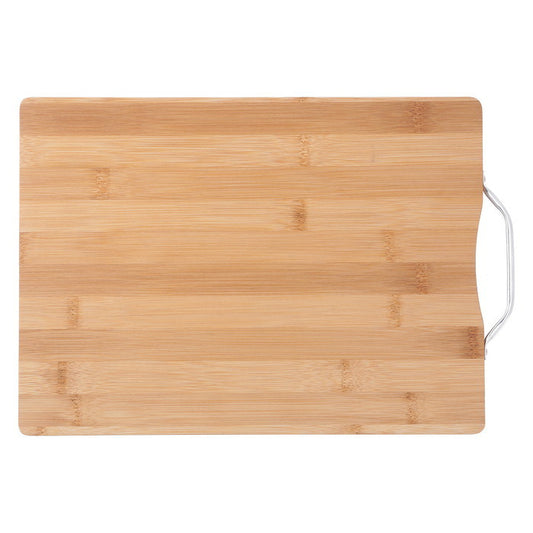 バンブー カッティング ボード スクエア 35cm ナチュラル 幅350×奥行240×高さ12 fj-40114の画像