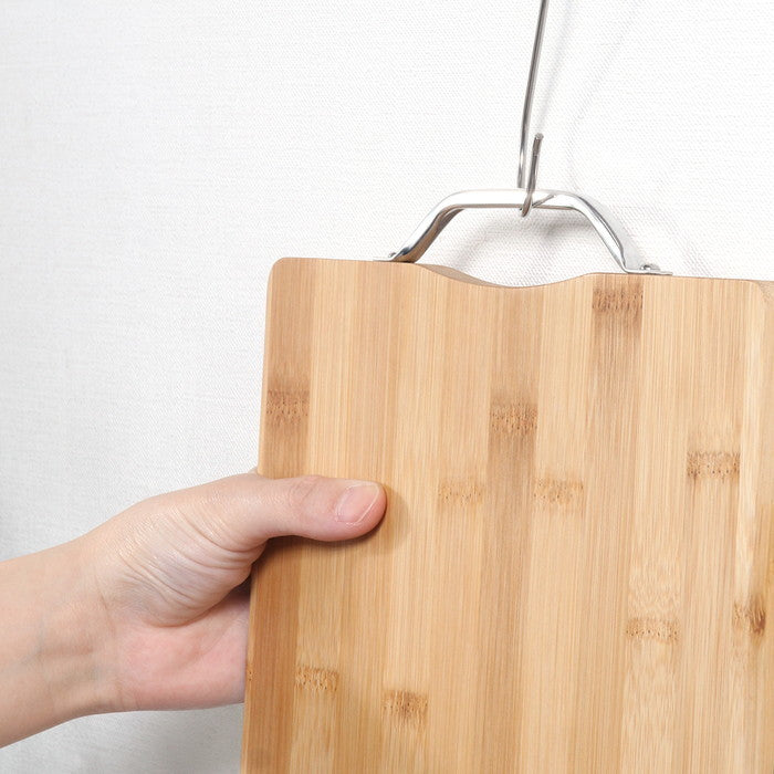 バンブー カッティング ボード スクエア 35cm ナチュラル 幅350×奥行240×高さ12 fj-40114の画像