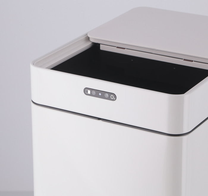 除菌消臭センサーダストボックス 45L WH HN-ZH-W ホワイト 幅250×奥行340×高さ610mm fj-40311の画像