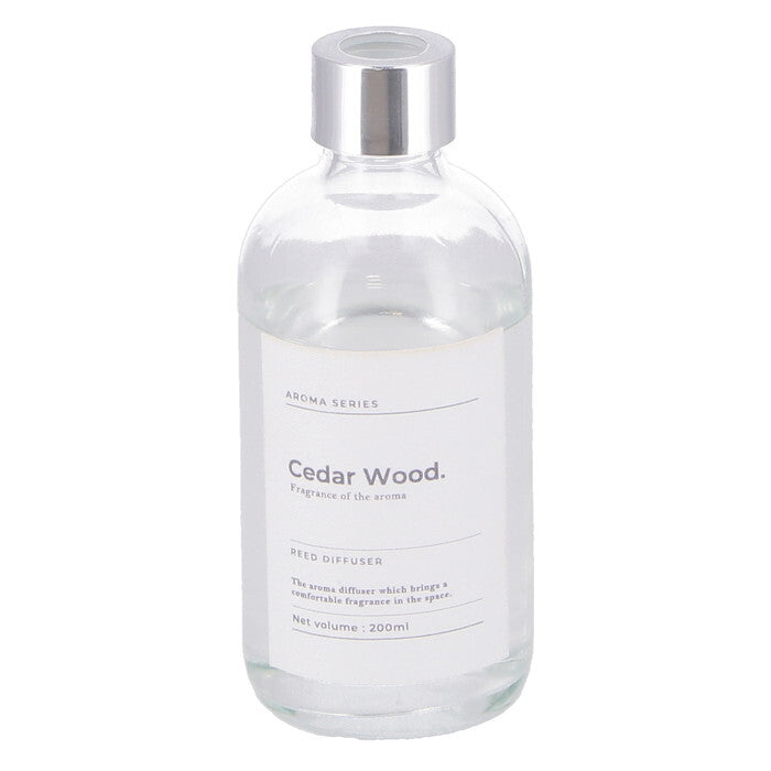 ディフューザー ユラリ 200ml Cedar Wood シダーウッド 完成品 W60×D60×H150mm 0.48kg fj-40454の画像