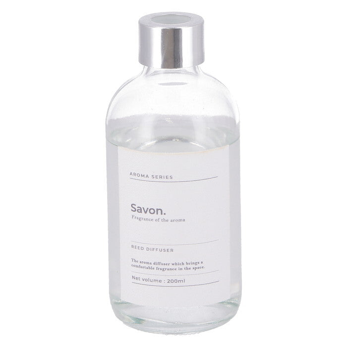 ディフューザー ユラリ 200ml Savon サボン 完成品 W60×D60×H150mm 0.48kg fj-40455の画像