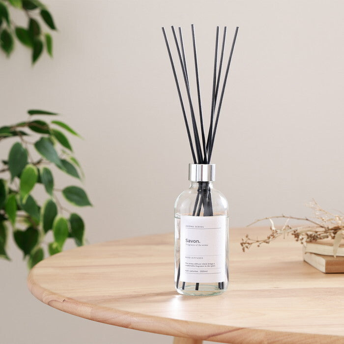 ディフューザー ユラリ 200ml Savon サボン 完成品 W60×D60×H150mm 0.48kg fj-40455の画像