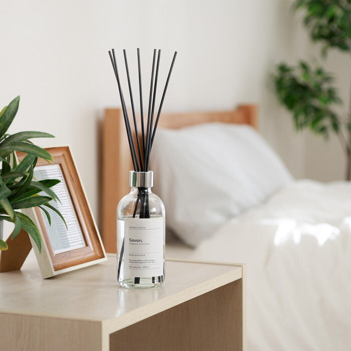 ディフューザー ユラリ 200ml Savon サボン 完成品 W60×D60×H150mm 0.48kg fj-40455の画像