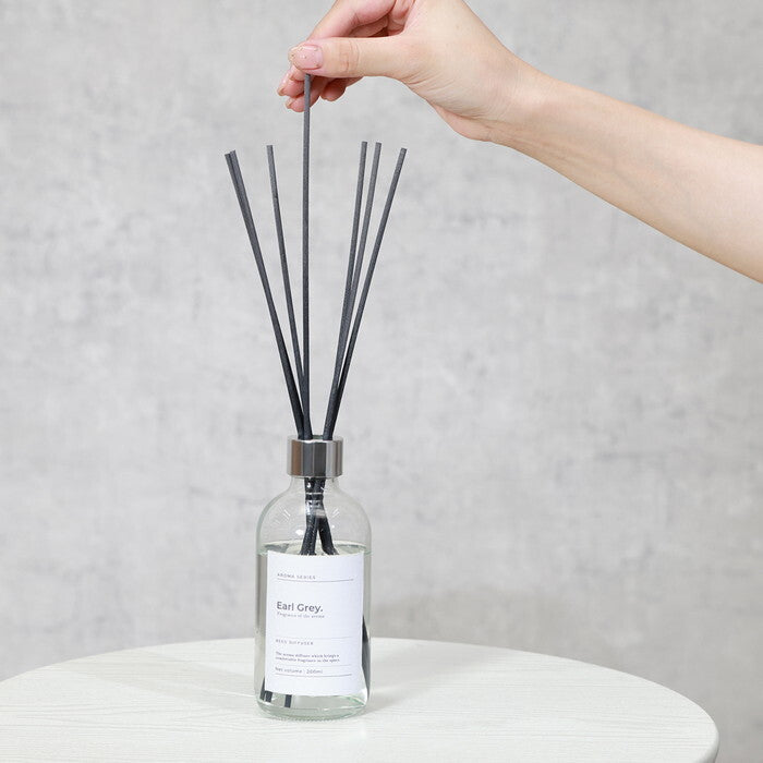ディフューザー ユラリ 200ml Earl Grey アールグレイ 完成品 W60×D60×H150mm 0.48kg fj-40456の画像