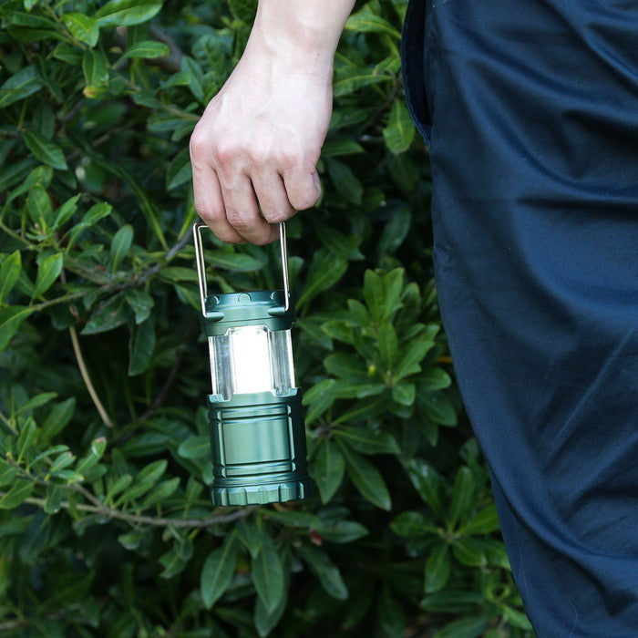 LED ランタン L KHA カーキ 幅70×奥行70×高さ100 fj-40677の画像