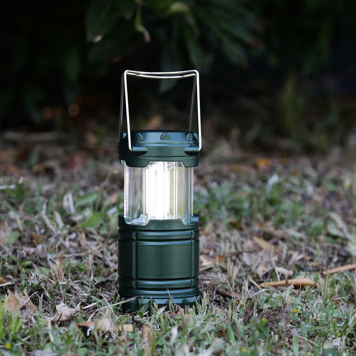 LED ランタン L KHA カーキ 幅70×奥行70×高さ100 fj-40677の画像