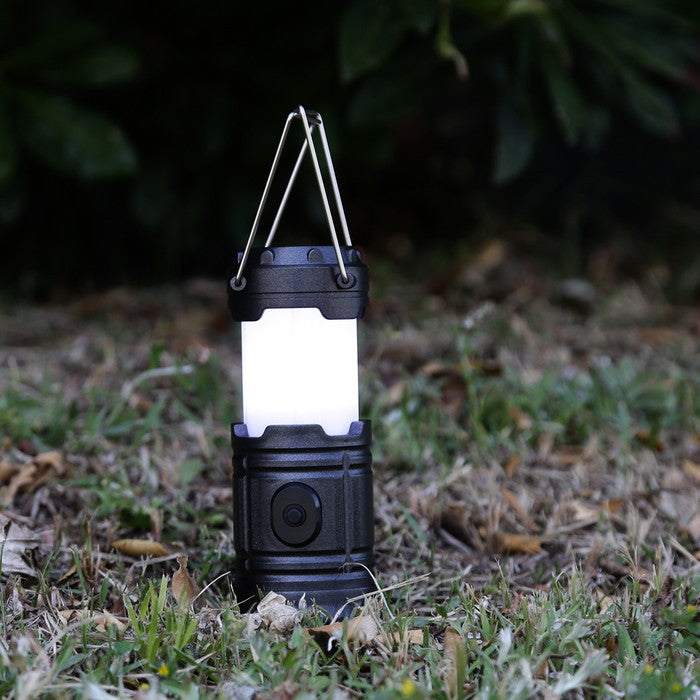 LED ランタン S BK ブラック 幅55×奥行55×高さ95 fj-40680の画像