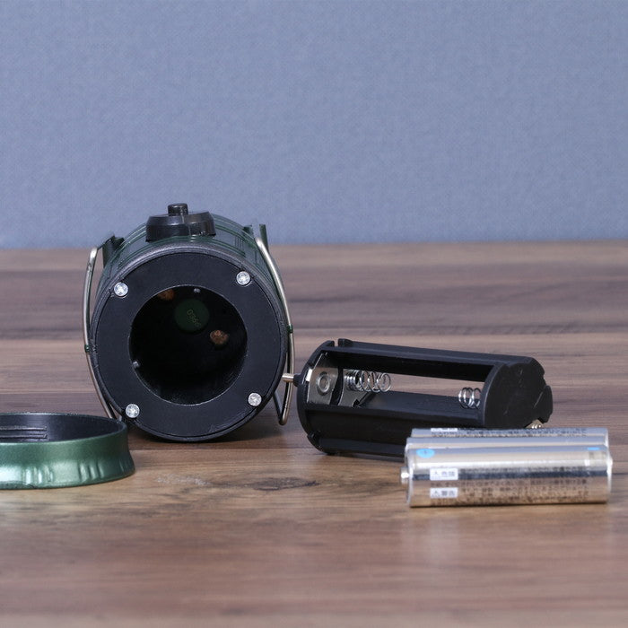 LED ランタン S KHA カーキ 幅55×奥行55×高さ95 fj-40681の画像