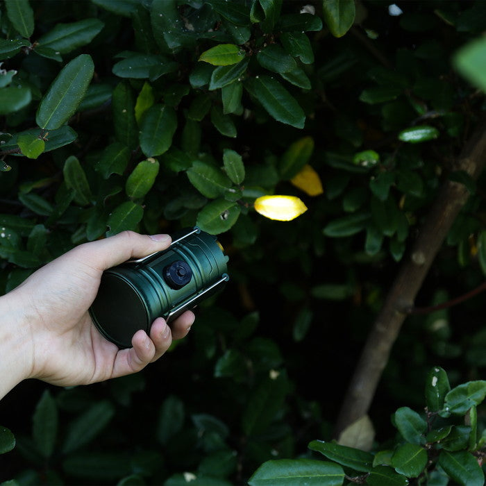 LED ランタン S KHA カーキ 幅55×奥行55×高さ95 fj-40681の画像