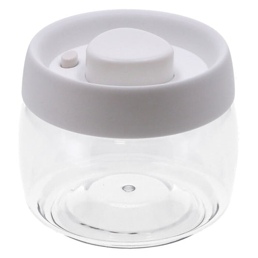 キャニスター PUSH 空気が抜ける 400ml ホワイト 完成品 W109×D109×H91mm 0.14kg fj-40697の画像