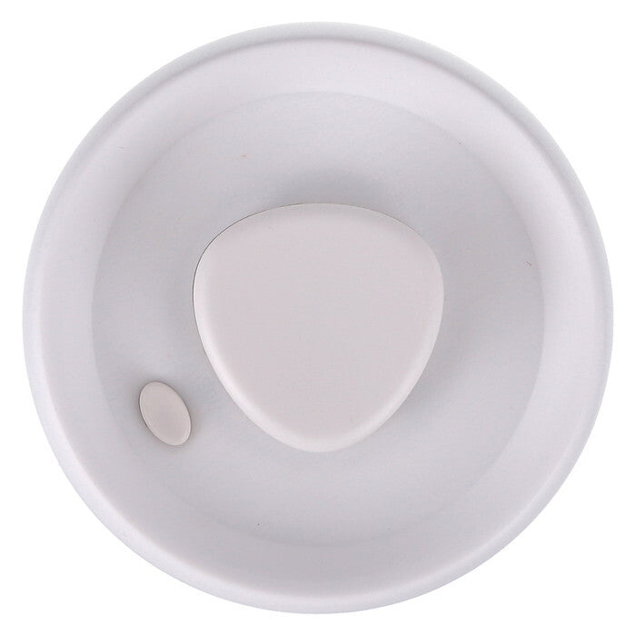キャニスター PUSH 空気が抜ける 1200ml ホワイト 完成品 W109×D109×H170mm 0.225kg fj-40699の画像