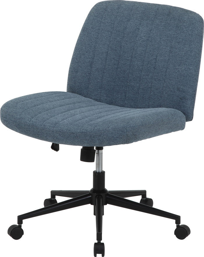 あぐらがかけるチェア BL H-7261F ブルー 幅660×奥行690×高さ840?910mm fj-40731の画像