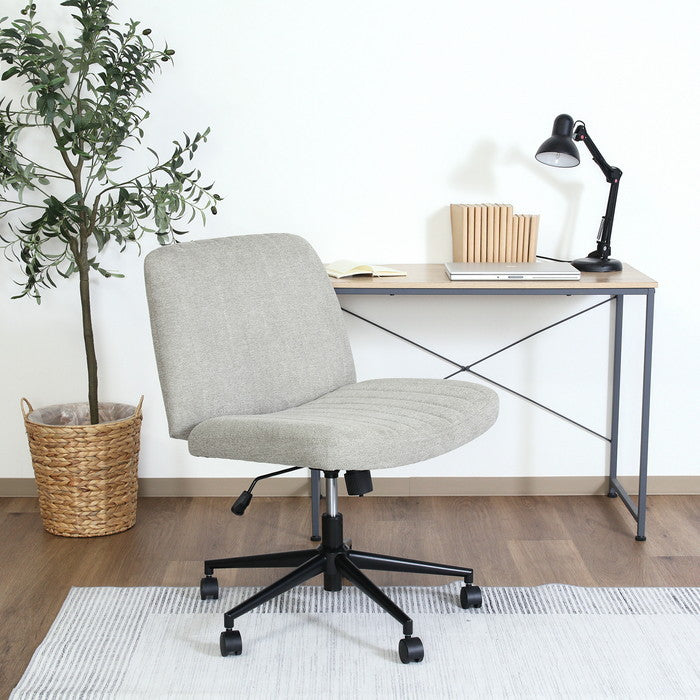 あぐらがかけるチェア GY H-7261F グレー 幅660×奥行690×高さ840?910mm fj-40732の画像