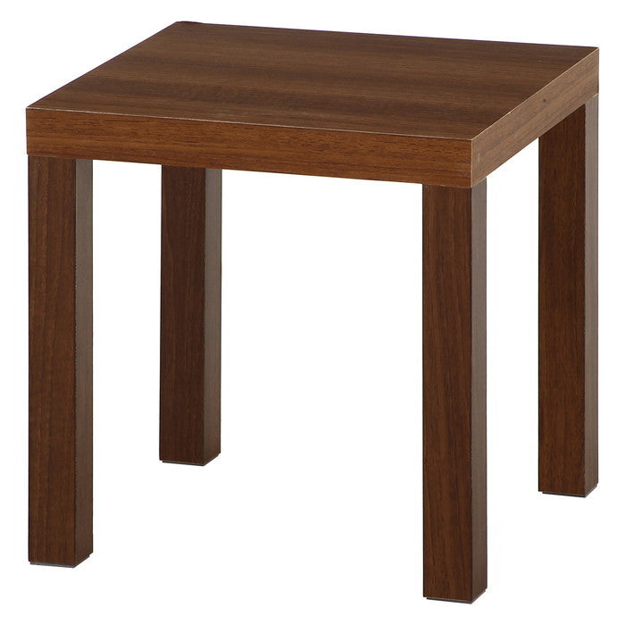 キューブ テーブル 40×40 ブラウン 幅400×奥行400×高さ400 fj-40915の画像